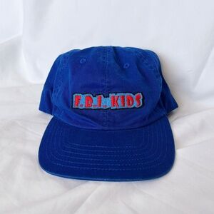 Vintage 1990s F.B.I. Kids Hat Small Adult Size